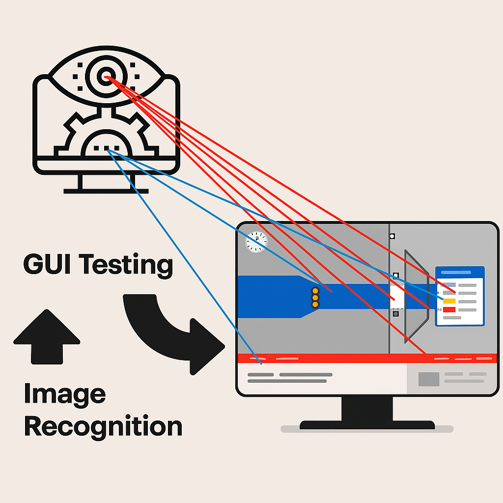 GUI testadapter met beeldherkenning